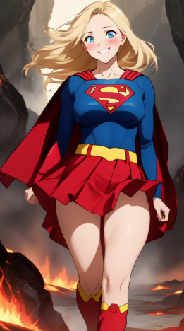 Supergirl AKA Kara Zor-El known as Kara Danvers